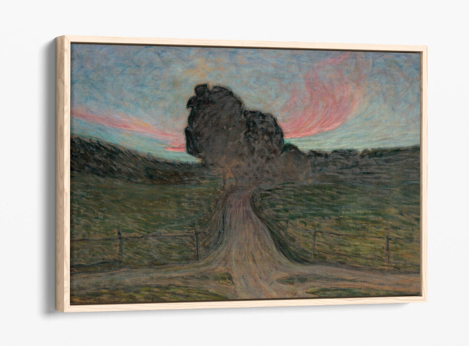 EUGENE JANSSON, EVENING MOOD-LIDINGO -FLOAT EFFECT CANVAS WALL ART PRINT
