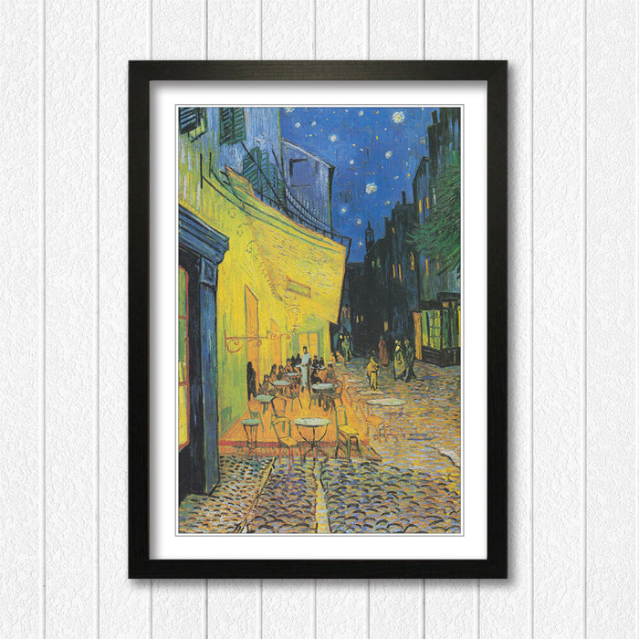 Van Gogh Wall Art – Framed Painting Print With Woodgrain Frame | Museum Quality