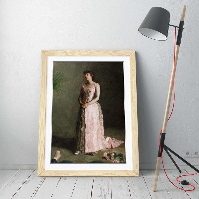 Framed Wall Art - Thomas Eakins Concert Singer Painting | Handmade UK Art Print