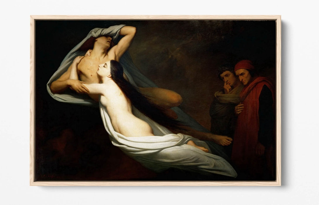 Float Effect Canvas Art – Ghosts of Paolo & Francesca Premium Wall Print