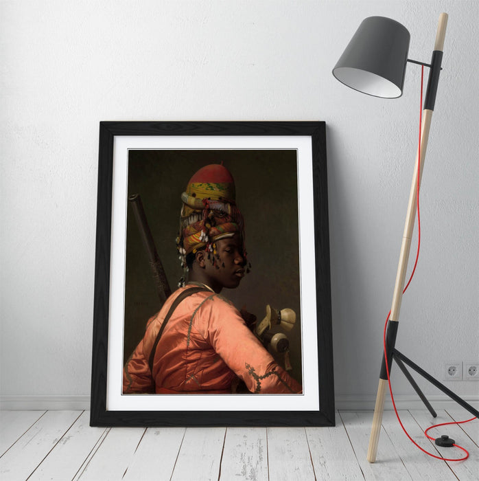 Framed Wall Art - Jean-Leon Gerome Bashi Bazouk Print | Matte Paper Poster