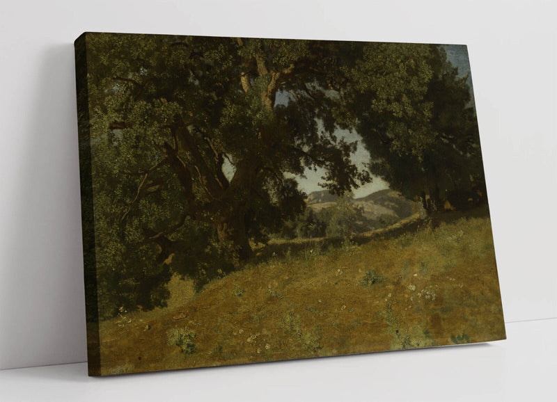 Canvas Wall Art - Eugene Blery Landscape, Handmade Premium Canvas Painting