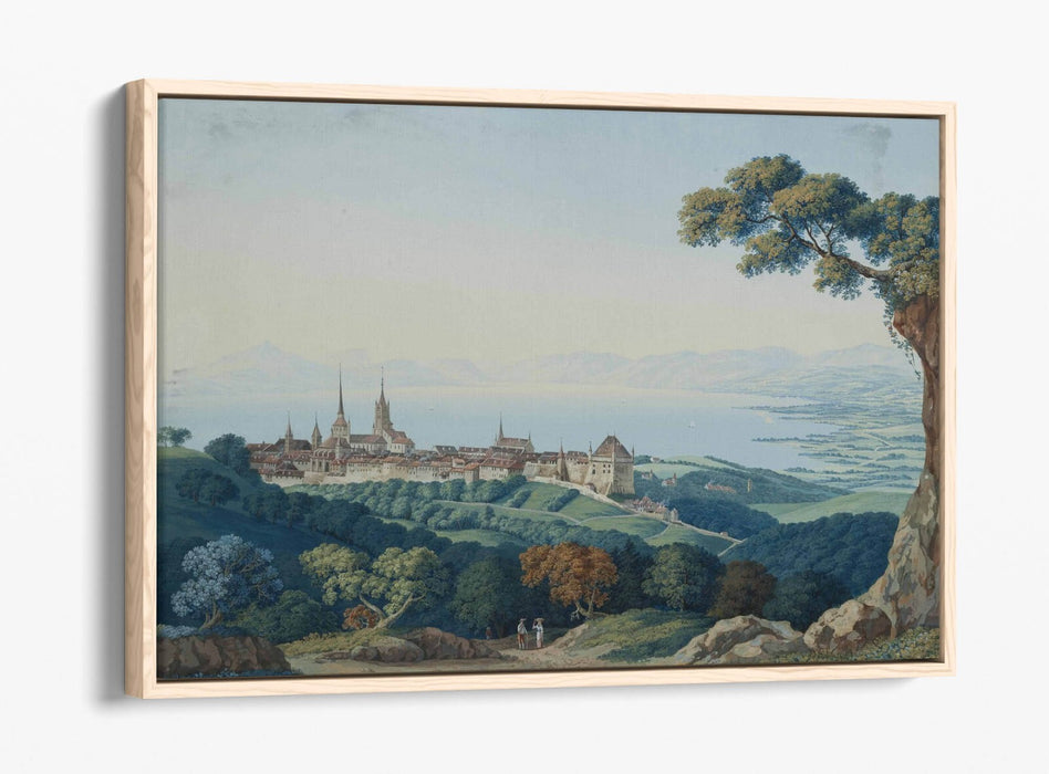 Float Effect Canvas Art – Premium Handmade Landscape Wall Decor With MDF Frame