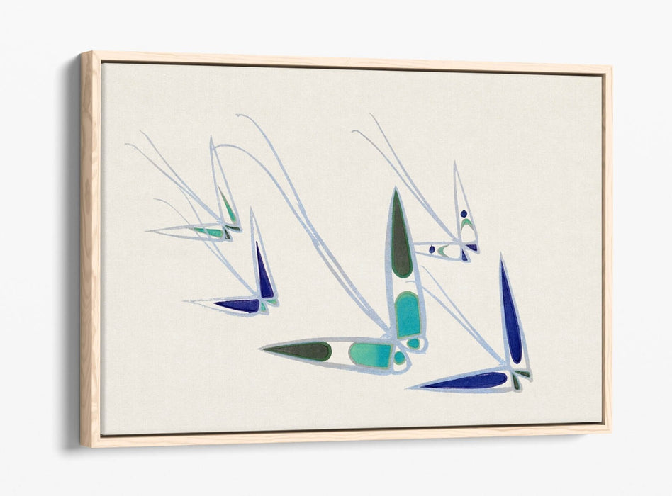 Canvas Wall Art | Vibrant Butterfly Print With Float Effect & Scratch Resistant Finish