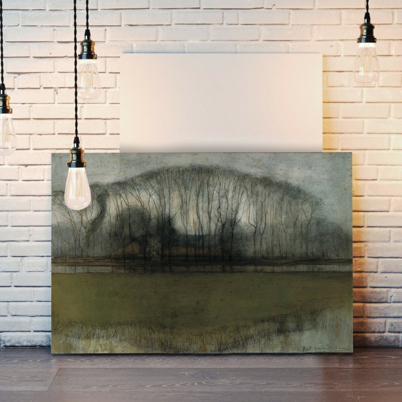 Canvas Wall Art – Framed Piet Mondrian Print | Premium Satin Finish Painting