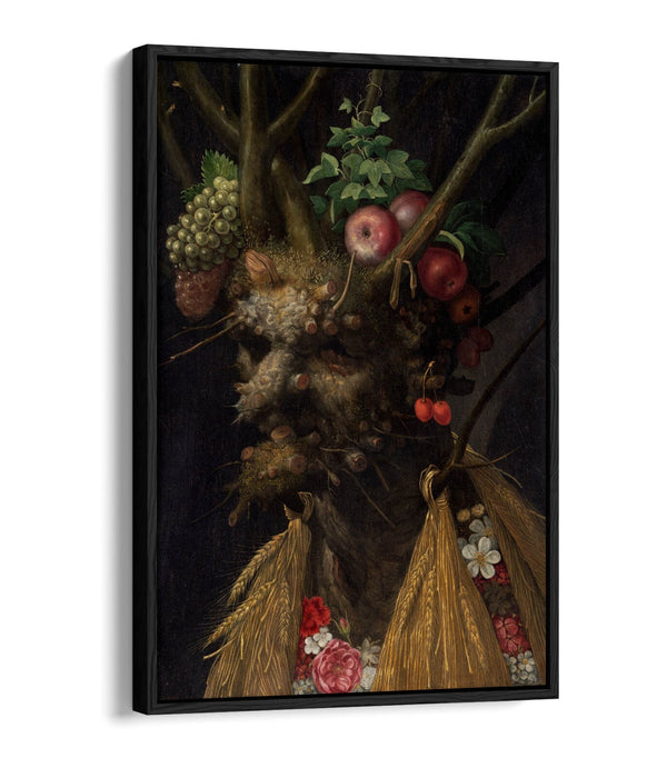 Canvas Wall Art Print - Four Seasons Artwork on Float Effect Canvas, Ready to Hang