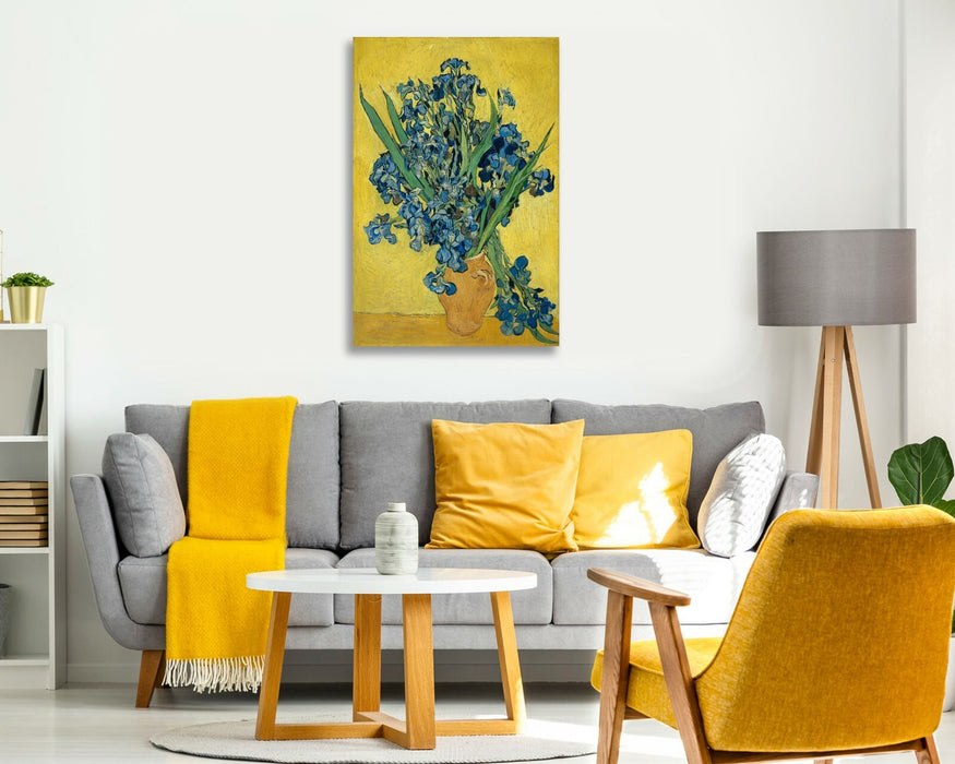 CANVAS WALL ART PAINTING PRINT ARTWORK CLASSIC Van Gogh Irises in a Vase