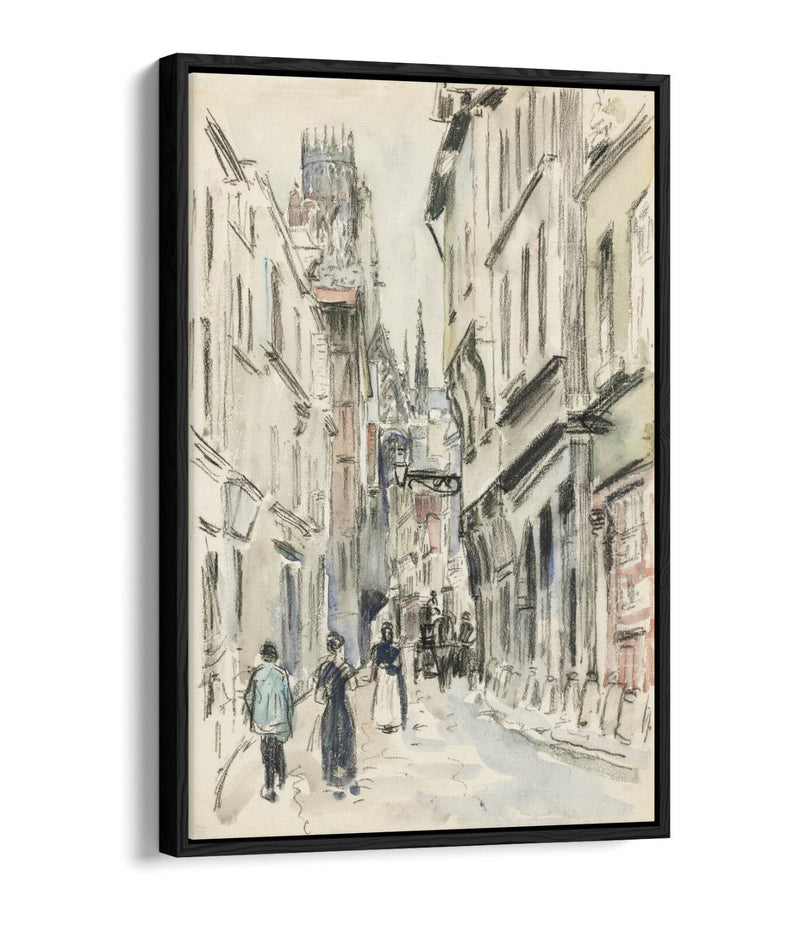 Float Effect Canvas Art | Handmade UK Impressionist Canvas Print with Satin Varnish