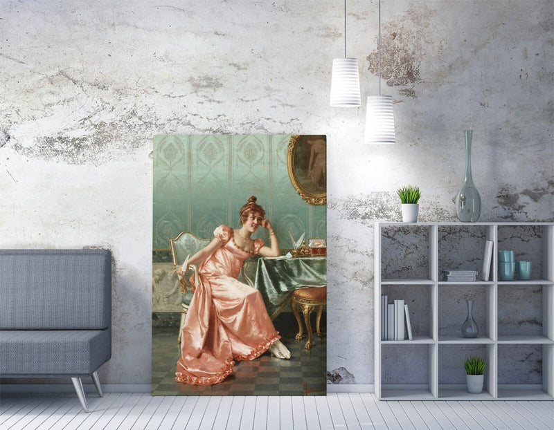 Canvas Wall Art Featuring Vittorio Reggianini | Premium Varnish Finish & Custom MDF Frame