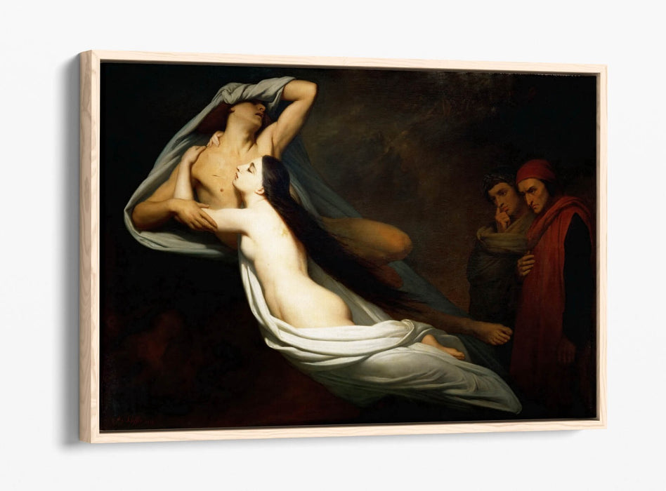 Float Effect Canvas Art – Ghosts of Paolo & Francesca Premium Wall Print
