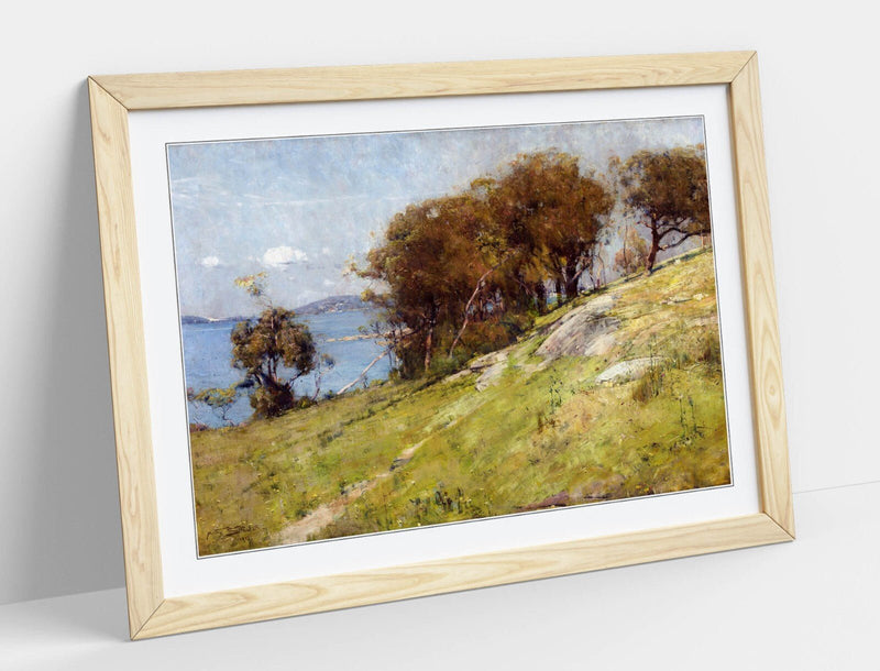 Framed Wall Art - Arthur Streeton Cremorne Pastoral Poster Print, Matte Paper, UK Made