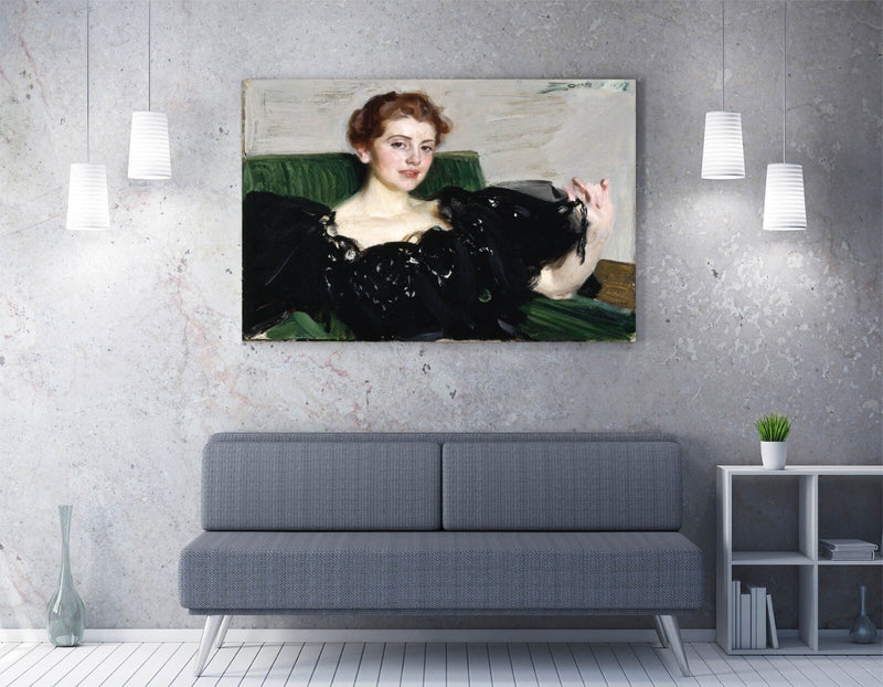 Canvas Art Print - Anders Zorn Lucy Turner Joy Handmade Wall Art Canvas