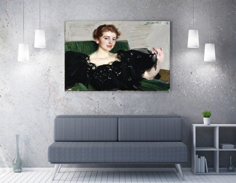 Canvas Art Print - Anders Zorn Lucy Turner Joy Handmade Wall Art Canvas