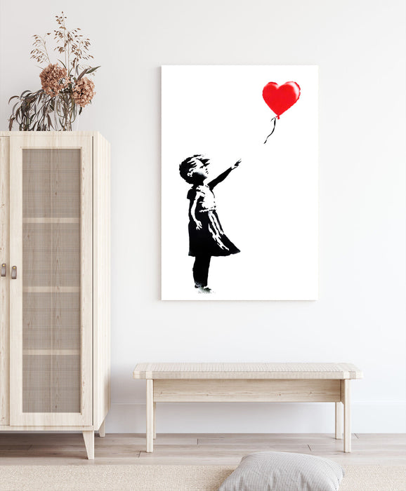 BALLOON GIRL BANKSY CANVAS STREET WALL ART PRINT ARTWORK GRAFFITI -  SOTHEBYS