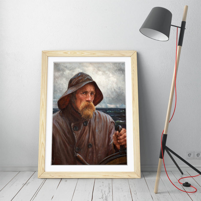 Framed Wall Art - Albert Edelfelt Sailor From Uusimaa Poster Print | Matte Paper