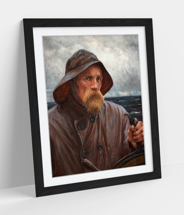 Framed Wall Art - Albert Edelfelt Sailor From Uusimaa Poster Print | Matte Paper