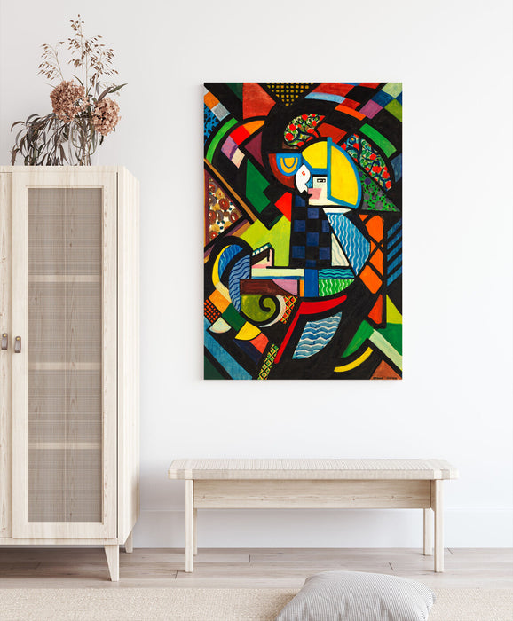 Canvas Wall Art | Abstract Multi Colour Artwork - Framed Modern Canvas Decor