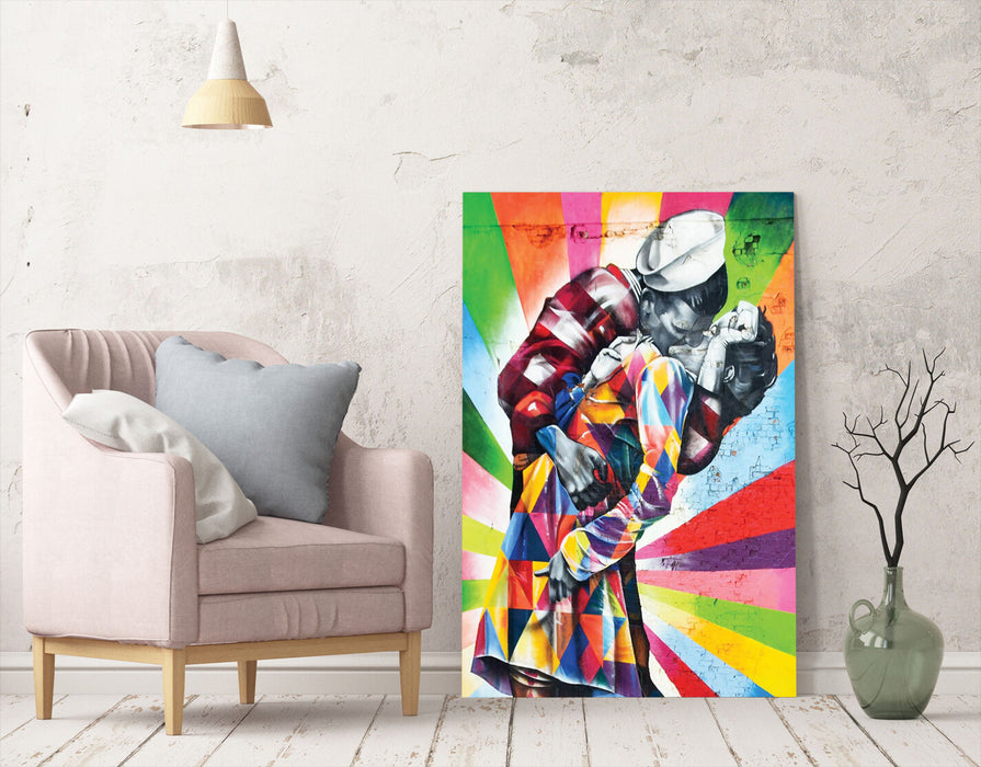 CANVAS WALL ART PRINT ARTWORK FRAMED POSTER Graffiti Street Banksy Style Sailor