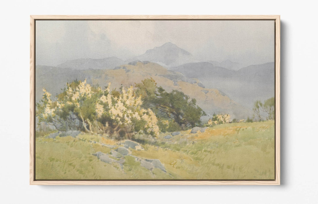 Canvas Wall Art - Landscape Canvas Print With Float Effect Frame, Handmade UK