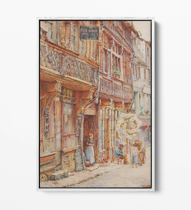 Float Effect Canvas Art - Handmade UK Wall Art Print on MDF Frame, Vibrant Finish
