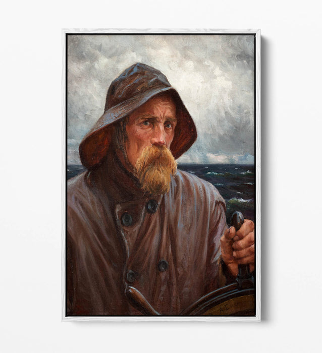 Float Effect Canvas Art – Albert Edelfelt Sailor From Uusimaa Premium Print