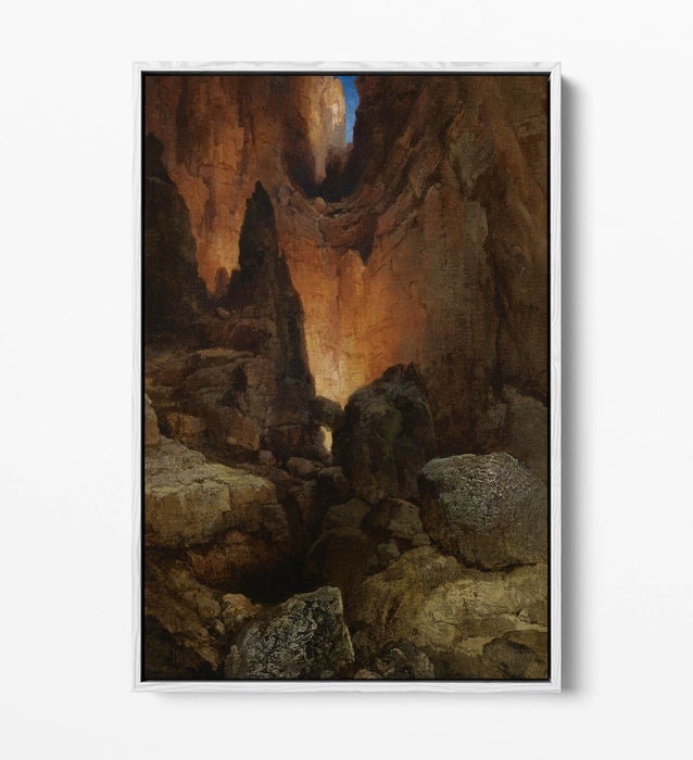 Canvas Wall Art - Thomas Moran Grand Canyon Float Effect Canvas Print
