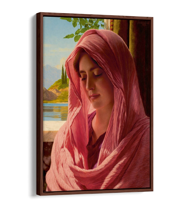 Float Effect Canvas Art - John William Godward Pyrallis | Premium Frame, Vibrant Wall Decor