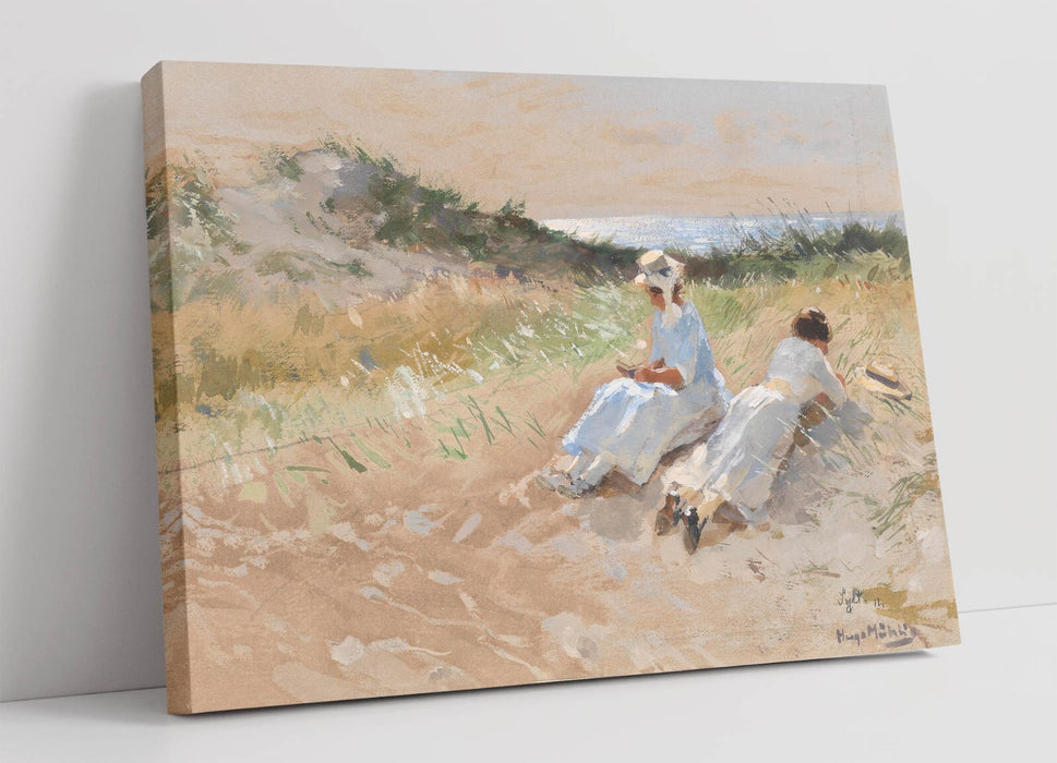 Canvas Wall Art – Party At Sylt Artwork Handmade Canvas Print with Premium Varnish Finish