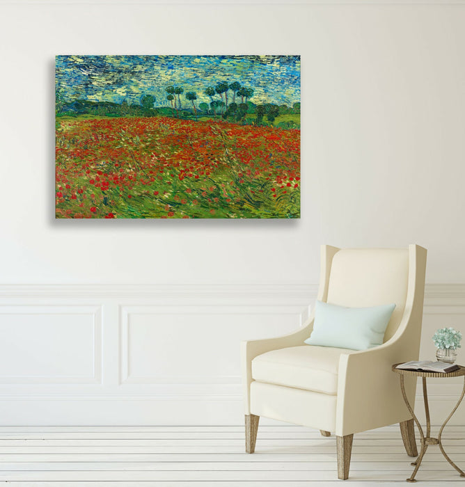 Van Gogh Poppy field Poppies CANVAS WALL ART PAINTING PRINT ARTWORK CLASSIC