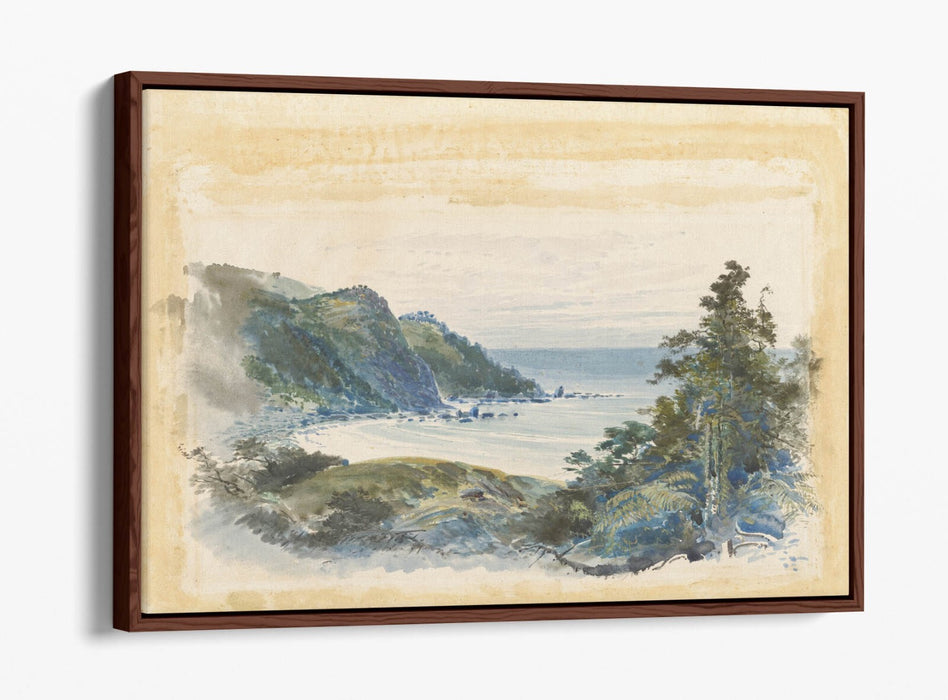 Canvas Wall Art Print - Coastal Float Effect Canvas with Custom Deep MDF Frame