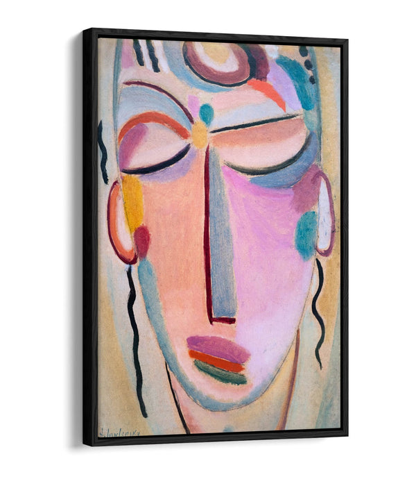 Canvas Wall Art - Alexej Von Jawlensky Meditation | Float Effect Canvas Print