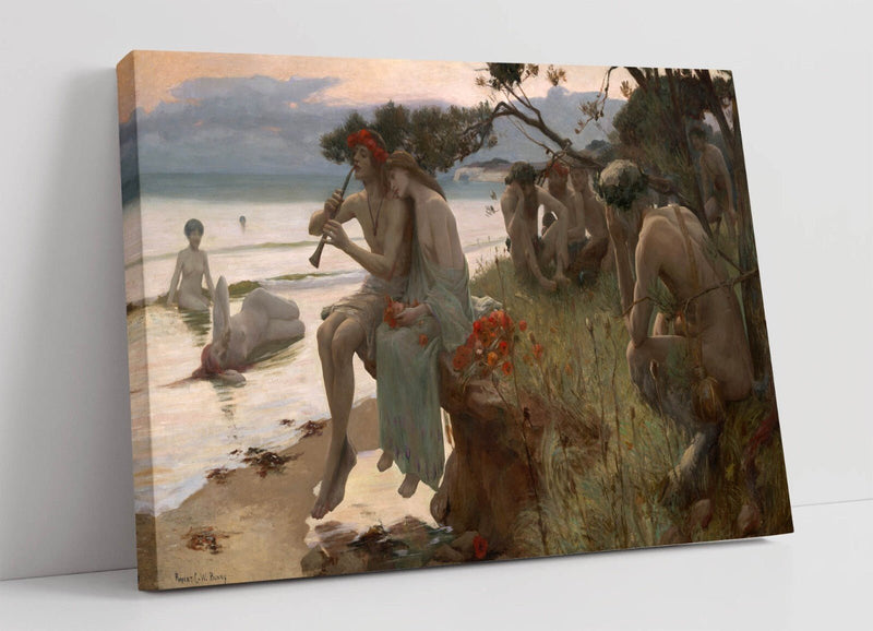 Canvas Wall Art - Rupert Bunny Pastoral Print | Handmade Canvas Art Prints