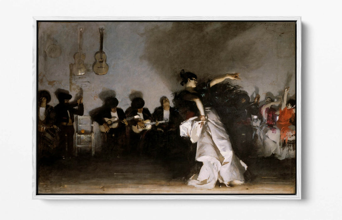 Float Effect Canvas Art – Spanish Dancer Wall Print With Premium Scratch Resistant Finish