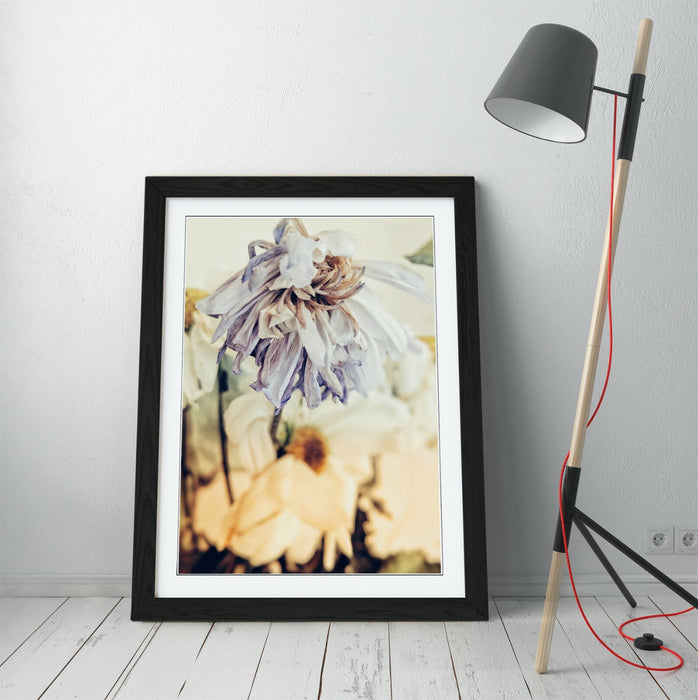 Framed Poster Art – Vintage Wall Art With Natural Wood Frame & Archival Ink Print