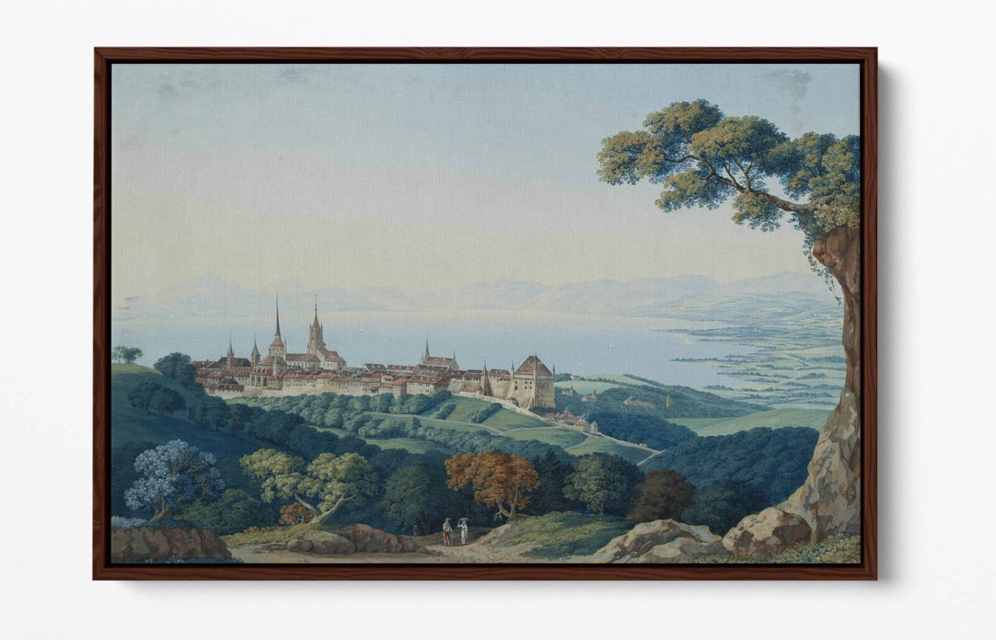 Float Effect Canvas Art – Premium Handmade Landscape Wall Decor With MDF Frame