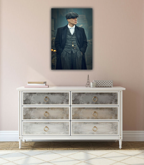 Peaky Blinders Thomas Shelby CANVAS WALL ART PICTURE 30MM DEEP FRAMED PRINT