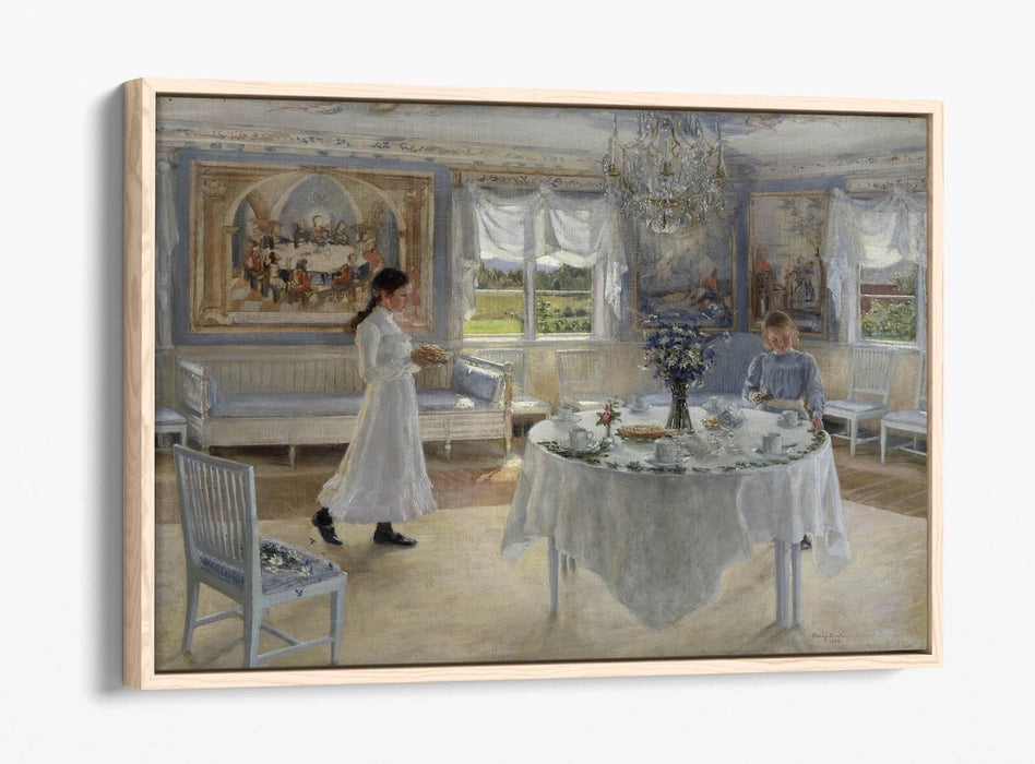 Float Effect Canvas Art - Premium Handmade UK Wall Art with Satin Varnish Finish