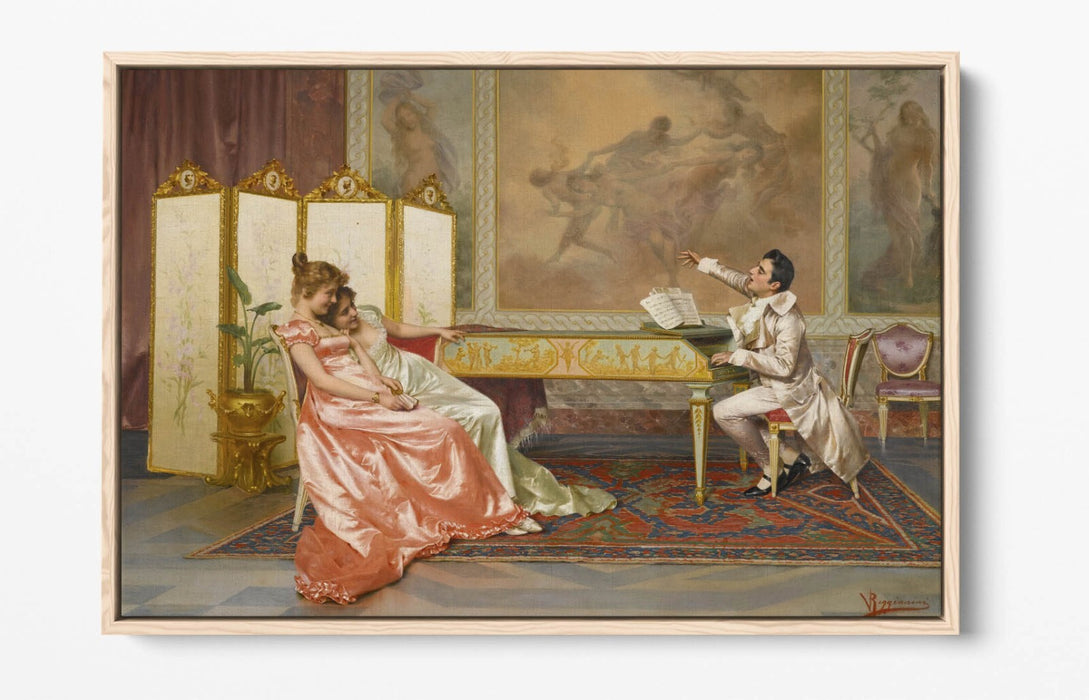 Float Effect Canvas Art - Handmade Canvas Wall Art with Premium Float Frame 30mm Deep