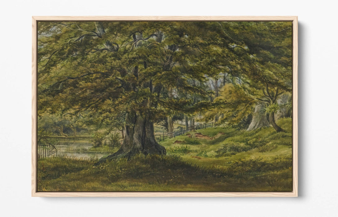 W. NICHOLLS, COLDBATH, MOSELEY -FLOAT EFFECT CANVAS WALL ART PRINT