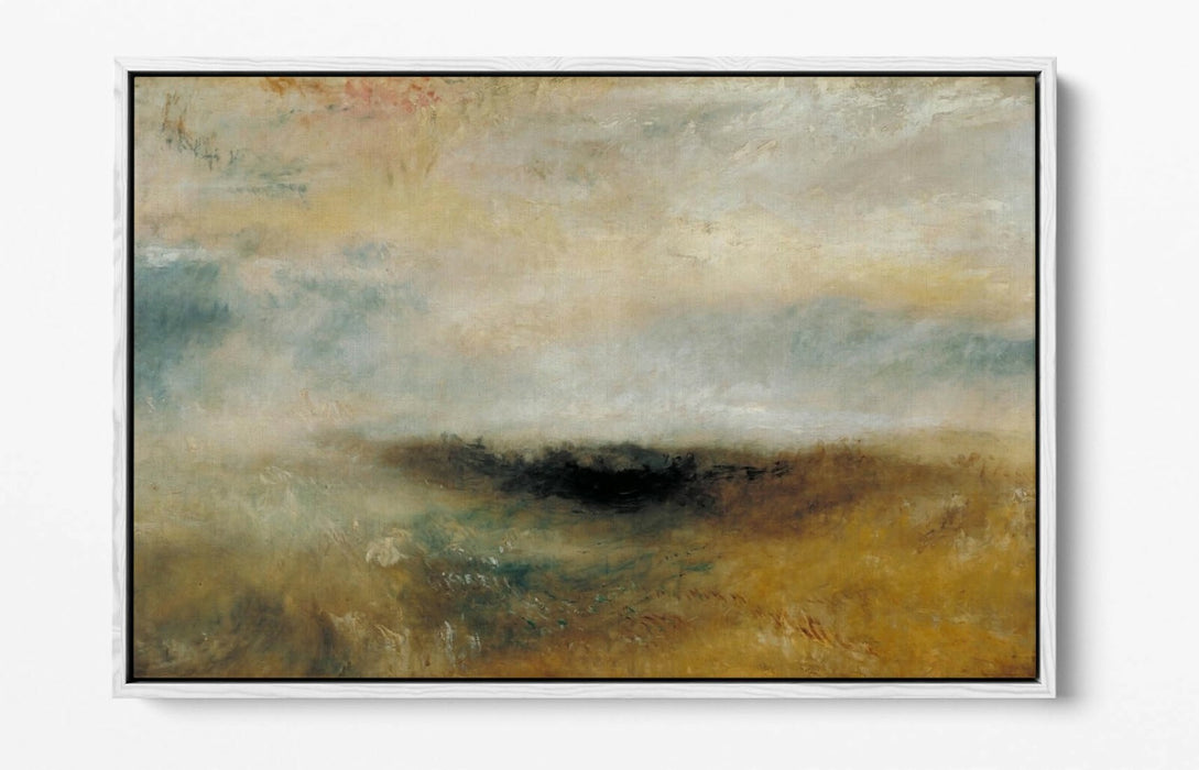 Float Effect Canvas Art – Premium Handmade UK Seascape Wall Decor With Storm