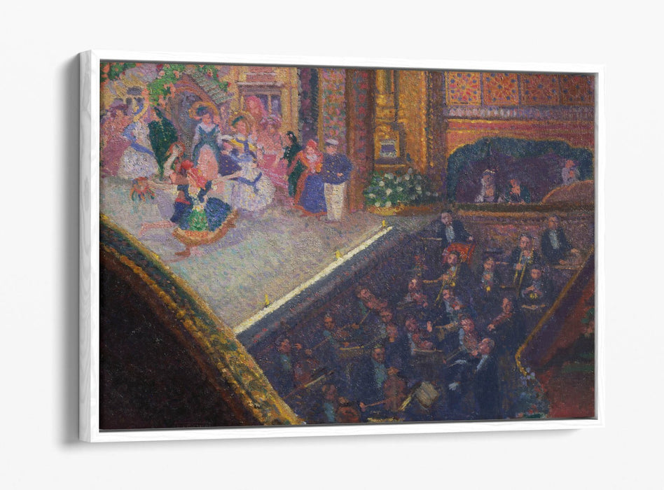 Float Effect Canvas Art – Ballet Scene Wall Art Print | Premium Handmade UK Canvas