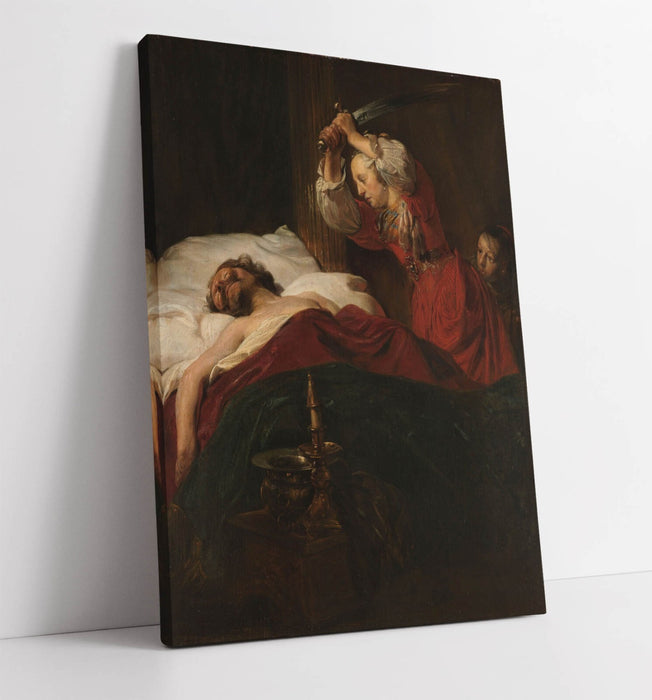 Canvas Wall Art - Judith And Holofernes Print By Jan De Bray | Premium Canvas Picture