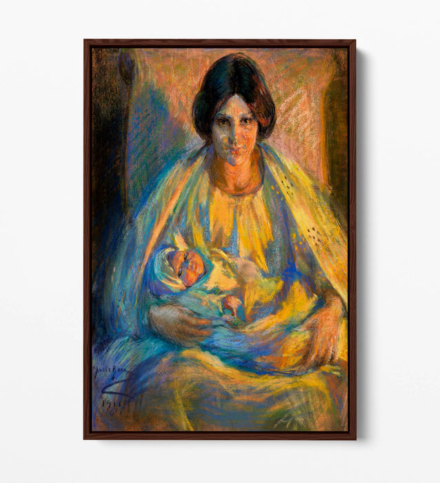 Float Effect Canvas Art – Lamplight Wall Art With Premium Varnish Finish