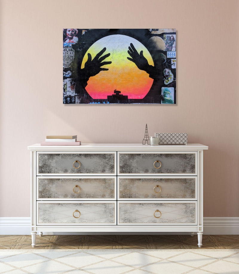 Canvas Wall Art – East London Graffiti 14 Shoreditch | 30mm Deep Framed Print