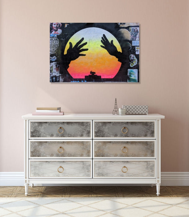 Canvas Wall Art – East London Graffiti 14 Shoreditch | 30mm Deep Framed Print