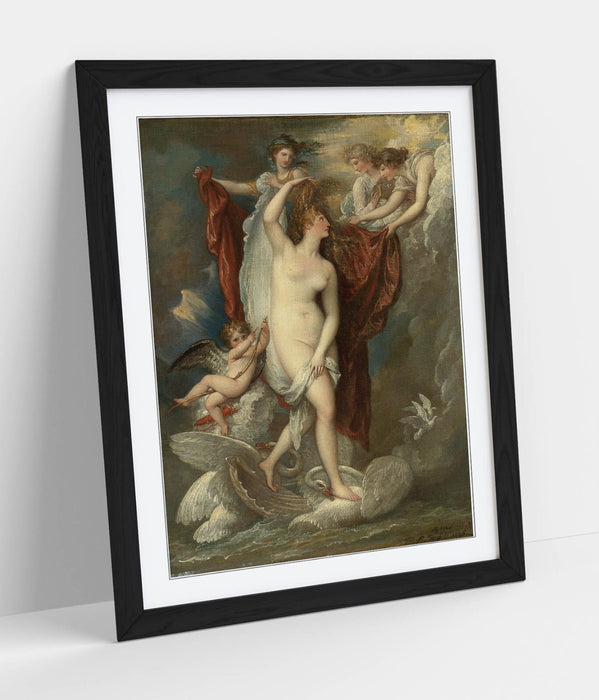 Framed Art Poster - Benjamin West Venus Painting Print | Handmade UK Frame