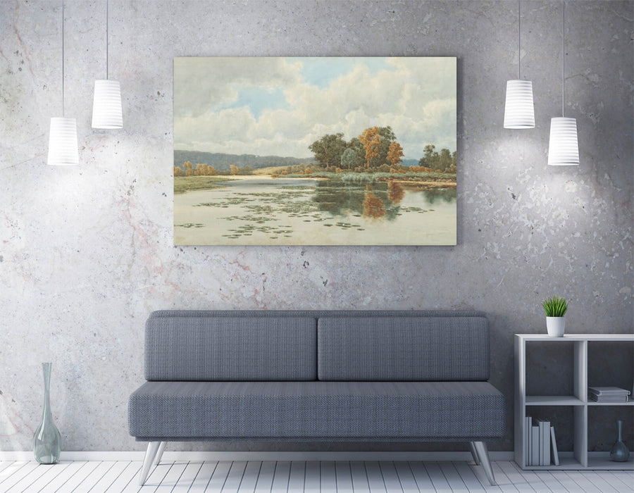 Canvas Wall Art – Henri Tebbitt Pangbourne Woods Print | Premium Satin Finish