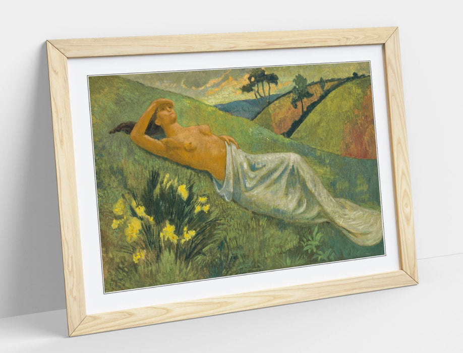 Framed Wall Art - Paul Serusier Valkyrie Wall Decor | Matte Finish Poster Print