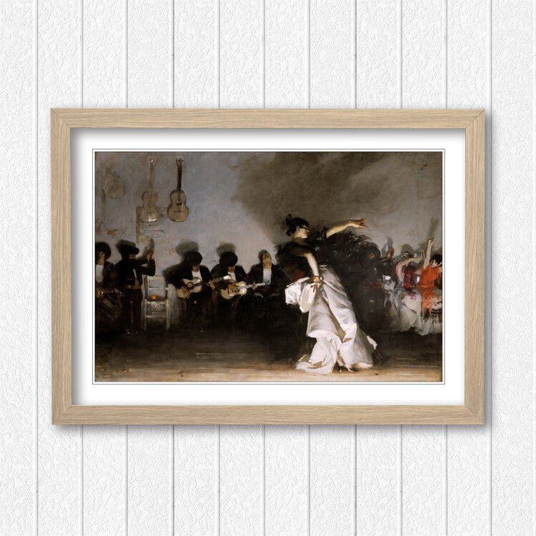 Spanish Dancer Framed Art – John Singer Sargent Classic Wall Art Painting Print UK