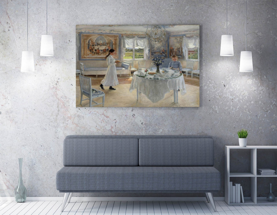 Canvas Wall Art - Fanny Brate A Day Of Celebration Handmade Print With Premium Varnish Finish